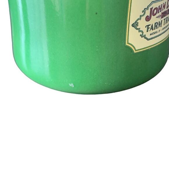 Vintage NOS John Deere The Model D 15-27 Tractor Ceramic Green Coffee Cup Mug - Picture 7 of 13